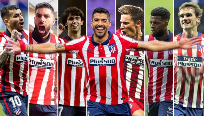 El ataque del Atlético de Madrid 21/22.