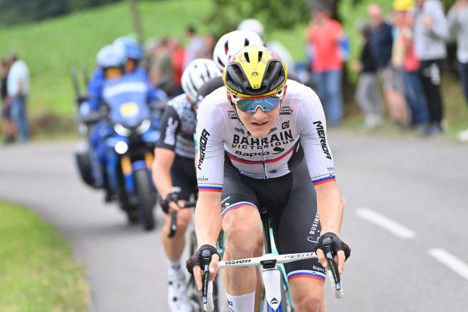 Matej Mohoric durante el Tour de Francia de 2021 (Foto: Cordon Press).
