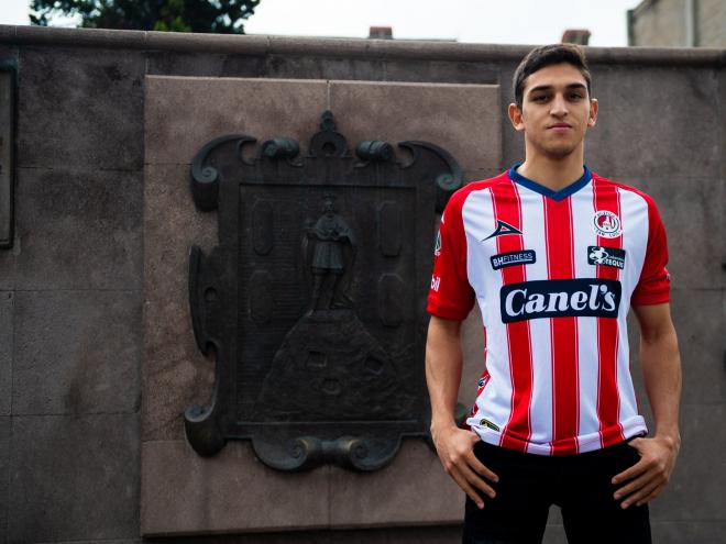 Juan Manuel Sanabria, nuevo jugador del Atlético de San Luis (Foto: @AtletideSanLuis).