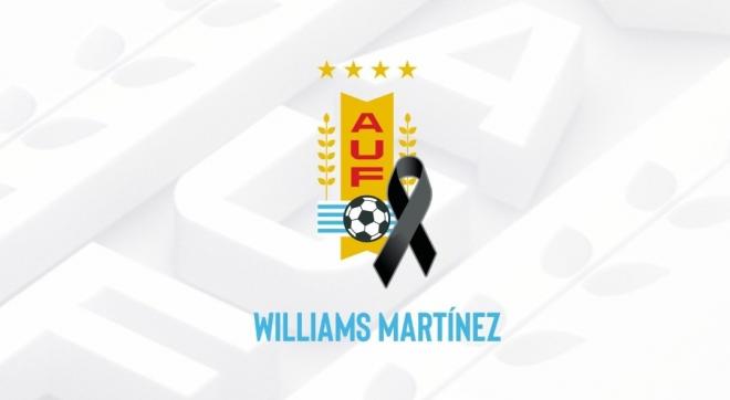 Williams Martínez, futbolista uruguayo fallecido.