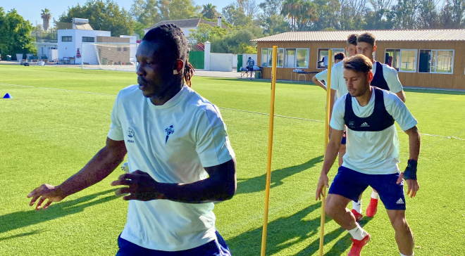 Aidoo y Kevin Vázquez (Foto: RC Celta).