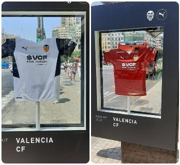 Camisetas Valencia CF (Foto: Jaime Ochoa)