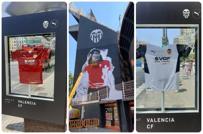 Camisetas Valencia CF (Foto: Jaime Ochoa)