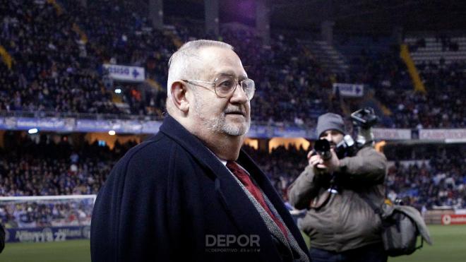 José Luis Naya, speaker del Dépor durante más de 40 años (Foto: RCD).