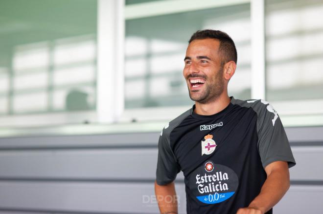 Juan Carlos Menudo, futbolista del Deportivo (Foto: RCD).