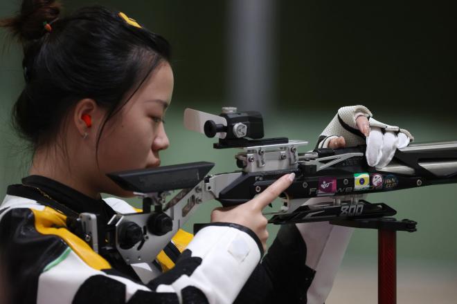 Qian Yang, primera medalla de oro de los Juegos Olímpicos (Foto: Olympics).
