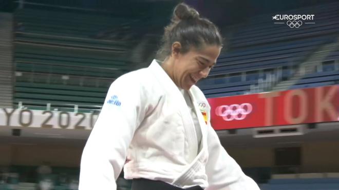 Cristina Cabana gana su primer combate en Tokio(Foto: Eurosport)