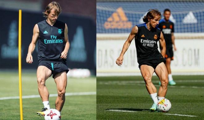 El cambio físico de Luka Modric de 2017 a 2021 para estar a tope con Ancelotti (Foto: @LukaModric10).