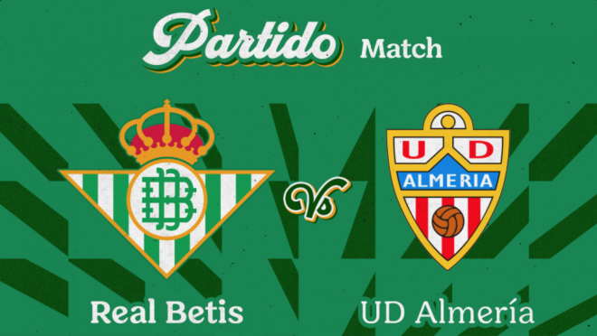 Betis y Almería jugarán un amistoso el próximo 4 de agosto.