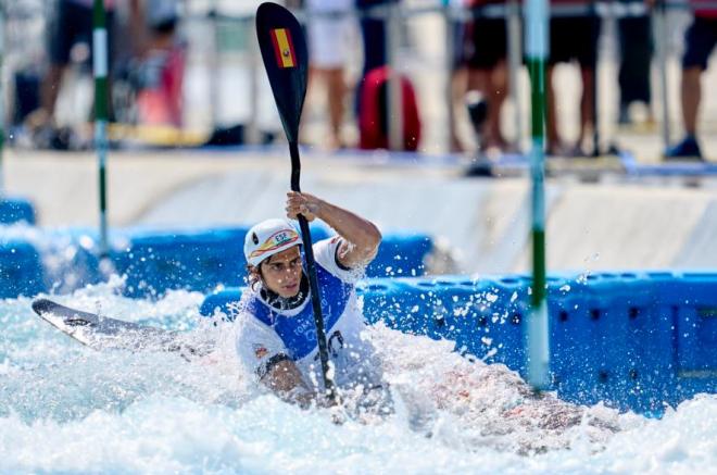 David Llorente, en la semifinal de Tokio 2020 (Foto: COE).