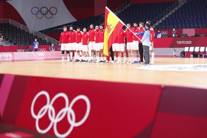 Equipo masculino de balonmano, entre las opciones de medalles de los españoles (FOTO: @RFEBalonmano).