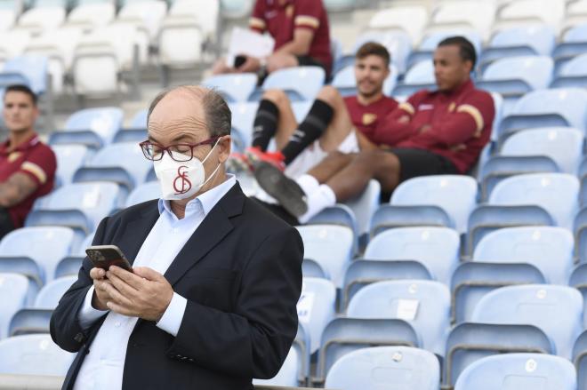 José Castro, en un partido de la pretemporada. (Foto: Kiko Hurtado).