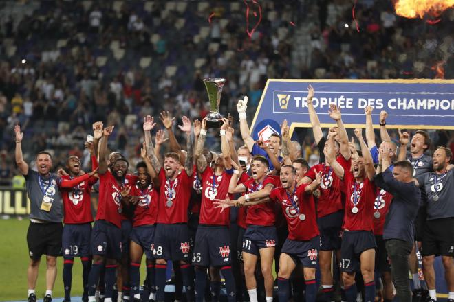 El Lille, campeón de la Supercopa de Francia (Foto: EFE).