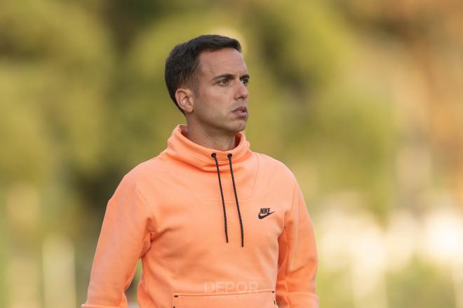 Borja Jiménez, entrenador del Deportivo (Foto: RCD).