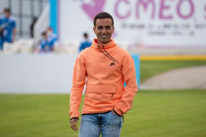 Borja Jiménez, entrenador del Deportivo (Foto: RCD).