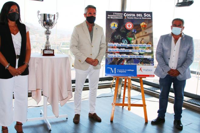 Presentación del Torneo Internacional de Balonmano Costa del Sol Trofeo Villa de Frigiliana.