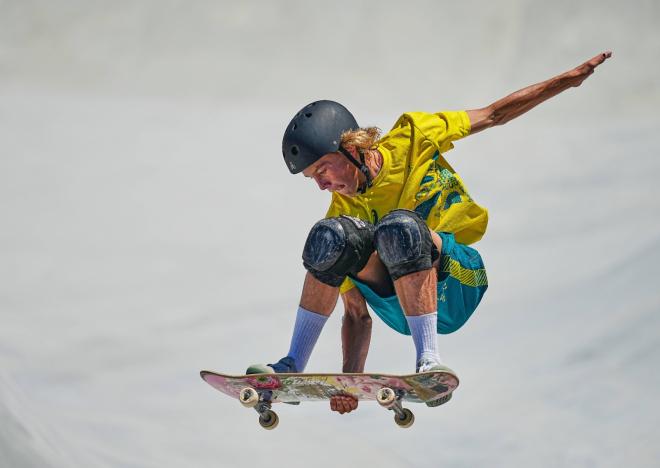 Keegan Palmar primer campeón olímpico de skate(Foto: Cordon Press)