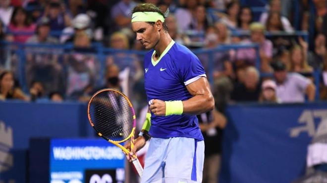 Rafael Nadal gana en su début en Washington