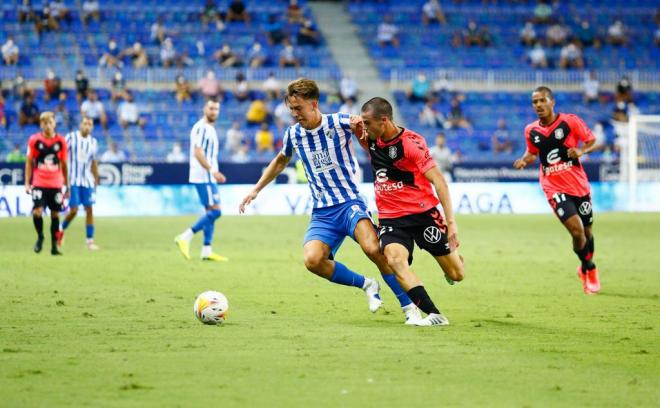 Lance del amistoso ante el Tenerife en La Rosaleda (Foto: Málaga CF).