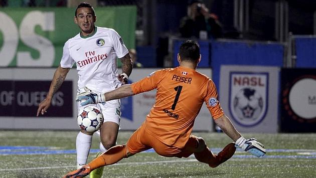 Cellerino con el New York Cosmos.