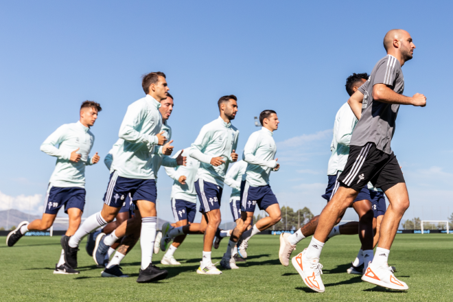 Entrenamiento en Afouteza (Foto: RC Celta).