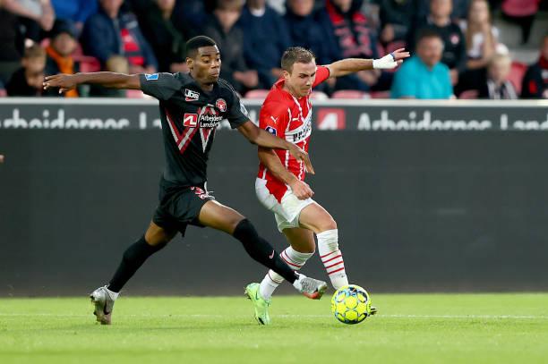 Imagen del partido entre el Midtylland y el PSV.