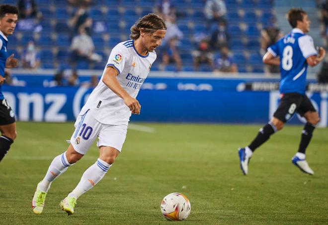 Luka Modric, en el Alavés-Real Madrid (Foto: Cordon Press).