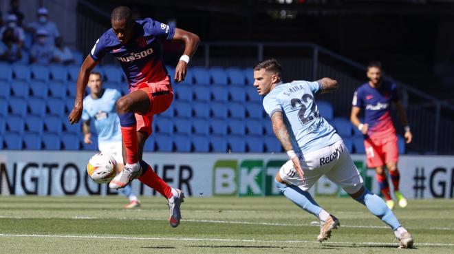 Simeone le dio la titularidad a Geoffrey Kondogbia en el Celta-Atlético de Madrid (Foto: ATM).