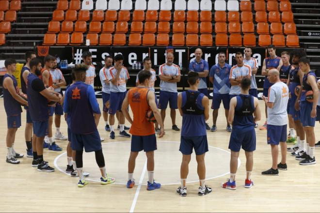 Valencia Basket de pretemporada (Foto: Miguel Ángel Polo)
