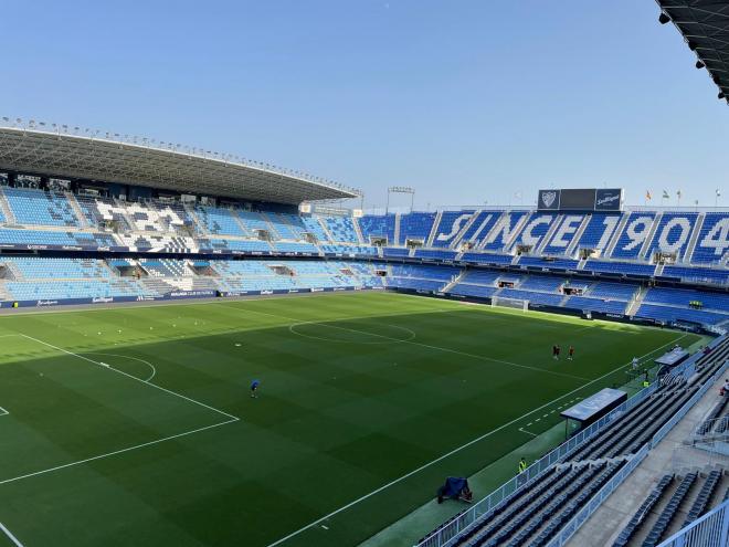 La Rosaleda, estadio del Málaga (Foto: María Naranjo).