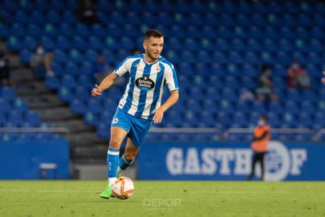 Adrián Lapeña, defensa del Deportivo (Foto: RCD).