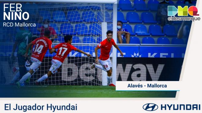 Fer Niño, Hyundai del Alavés-Mallorca.