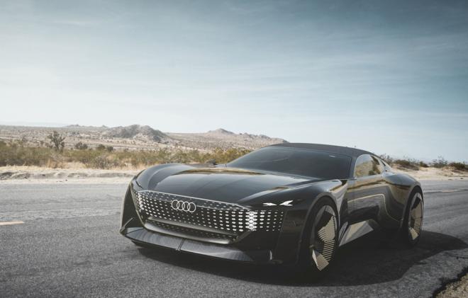 Audi skysphere concept, el  automóvil de lujo flexible con propulsión eléctrica