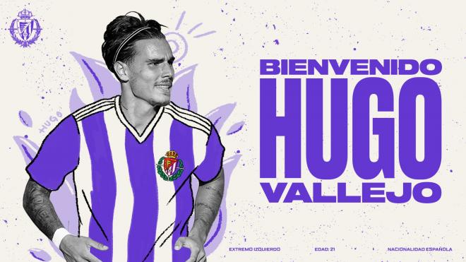 Hugo Vallejo ficha por el Real Valladolid (Foto: Real Valladolid)