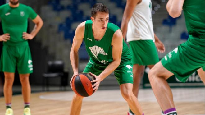 Rafa Santos, en un partido (Foto: Unicaja).