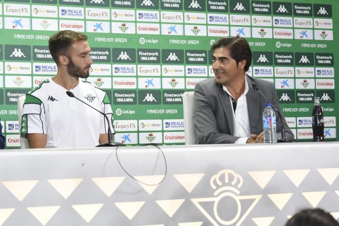 Germán Pezzella y Ángel Haro (foto: Kiko Hurtado).