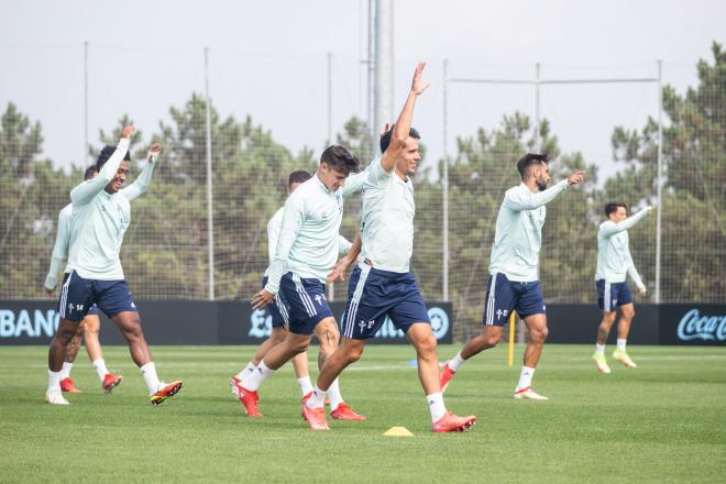 Entrenamiento del Celta (Foto: RC Celta).