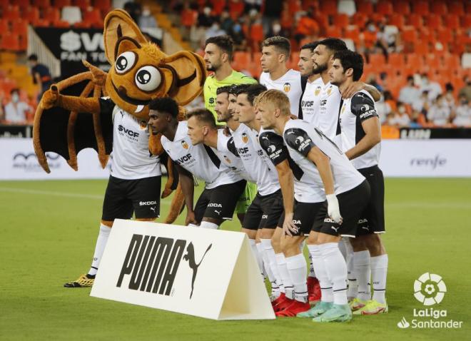 El posible once titular del Valencia CF de Bordalás (Foto: LaLiga)