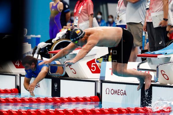 Sebastián Rodríguez, en los Juegos Paralímpicos de Tokio 2020 (Foto: EFE)