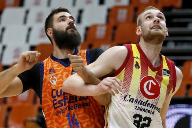 Un Valencia Basket con bajas inicia la pretemporada ante el Casademont en Teruel