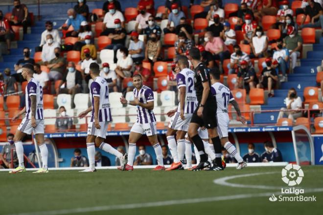 Weissman celebra su gol ante el Lugo (Foto: LaLiga).