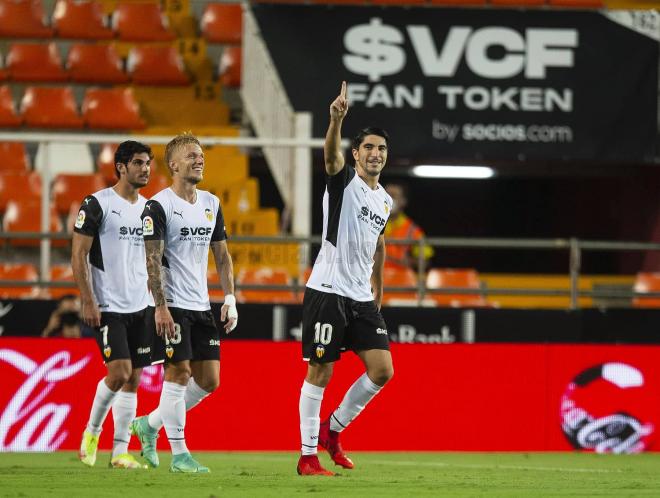 Carlos Soler suma tres goles en este inicio de LaLiga (Foto: Valencia CF)