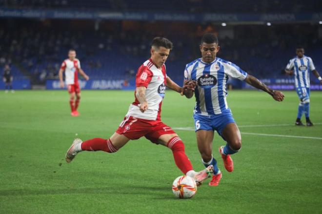 Alfon ante el Deportivo (Foto: RC Celta).