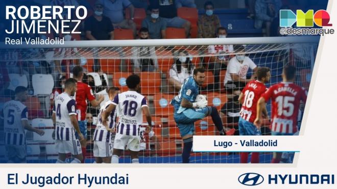Roberto, Jugador Hyundai del Lugo-Real Valladolid.