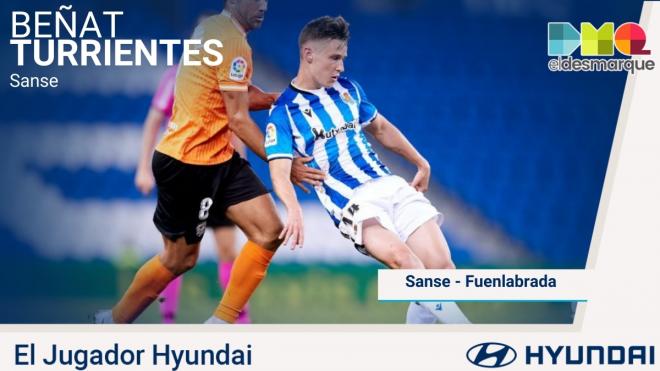 Turrientes, Jugador Hyundai del Sanse-Fuenla.