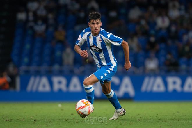 Diego Villares, centrocampista del Deportivo (Foto: RCD).