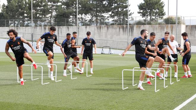 Entrenamiento del Real Madrid este martes 31 de agosto (Foto: RMCF).