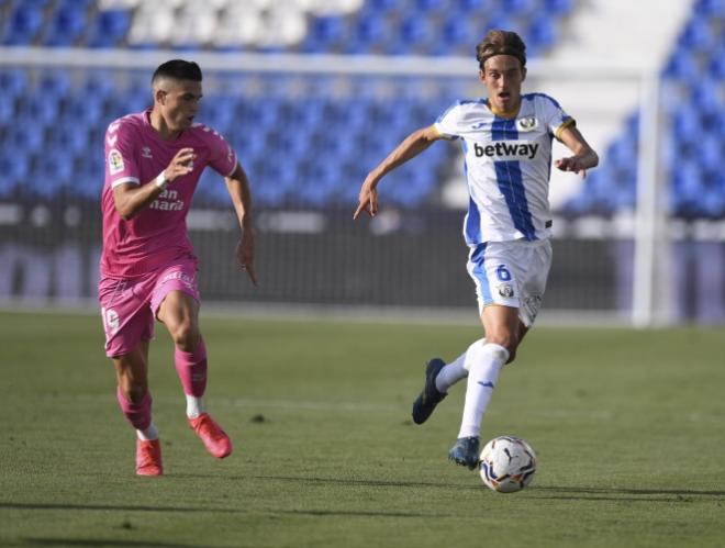 Sergio González, central que interesa al Real Oviedo (Foto: CD Leganés)