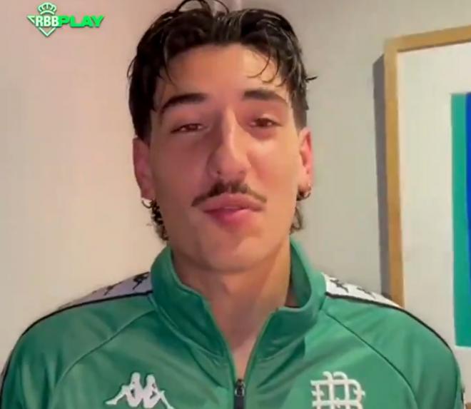 Héctor Bellerín, jugador del Betis.