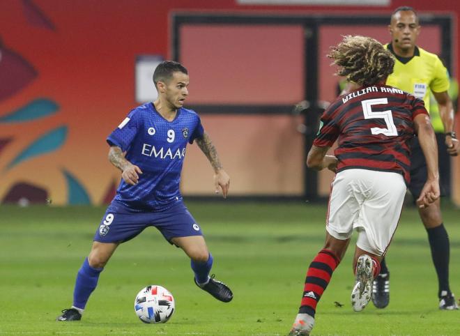 Sebastian Giovinco, durante su etapa en Arabia Saudí (Foto: Cordon Press).